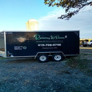 Running W Farm market Trailer